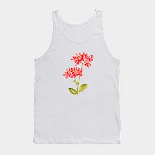 epidendrum radicans orange groud orchid Tank Top